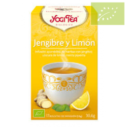 Yogi tea jengibre y limón Ecológico