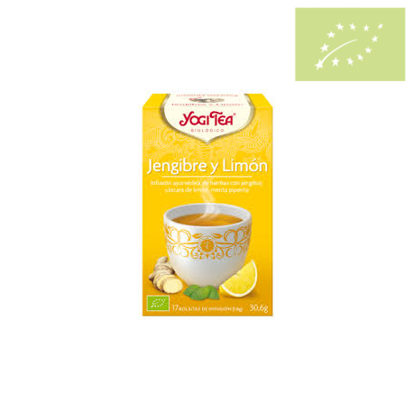 Yogi tea jengibre y limón Ecológico