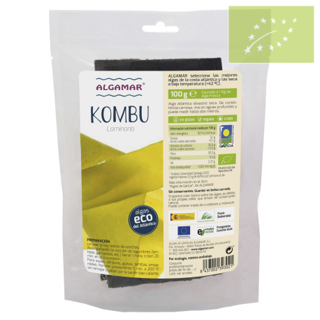 Alga Kombu 100 gr Ecológica