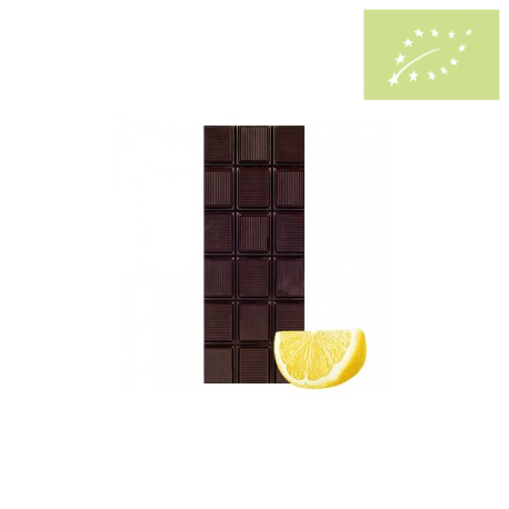 Tableta de algarroba limón 100g Ecológica 