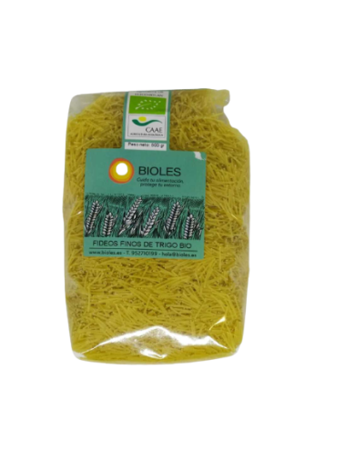Fideos finos de trigo 500g...