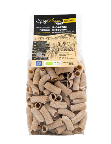 Whole wheat rigatoni 400g...