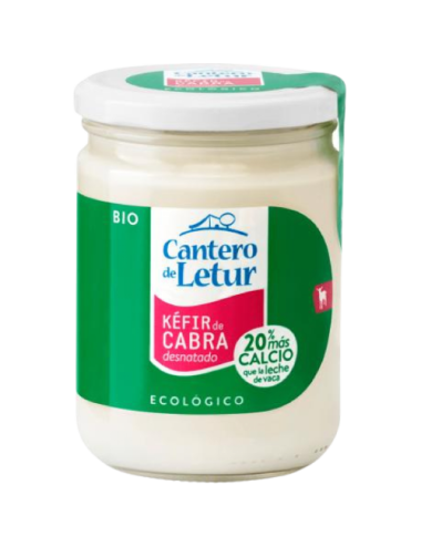 Skimmed goat's milk kefir...