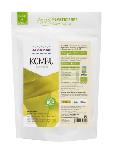 Alga Kombu 100g Ecológica.