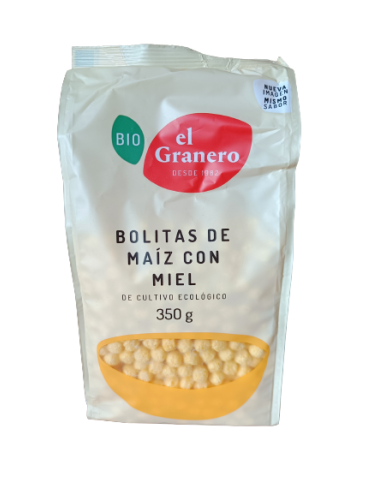 Organic Corn Balls with Honey