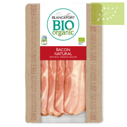 Bacon lonchas natural 80g aprox. ecológico
