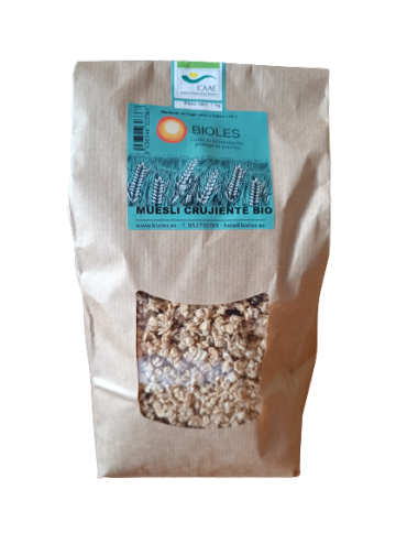 Crunchy Muesli 1kg Organic 