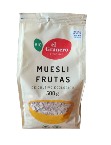 Muesli fruits 500g Organic