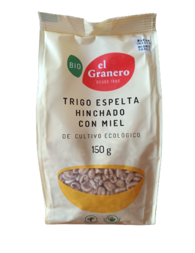 Trigo espelta hinchado con...