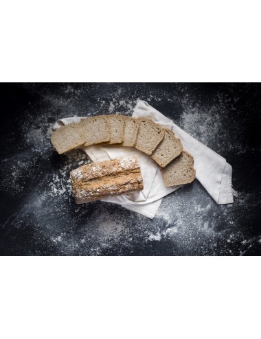 Organic white wheat bread...