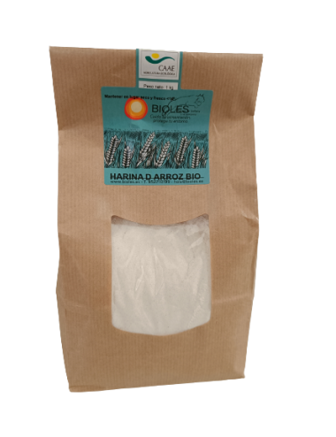 Harina de arroz 1kg Ecológica