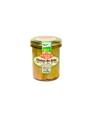 Atun en filetes 195g ecológico