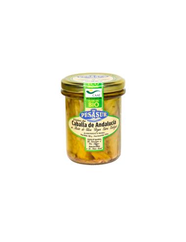 Mackerel fillets 195g organic