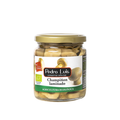 Sliced mushroom 250ml. Organic 