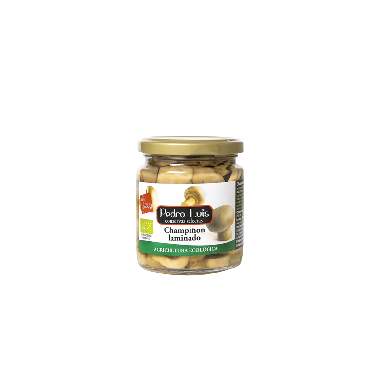 Sliced mushroom 250ml. Organic 