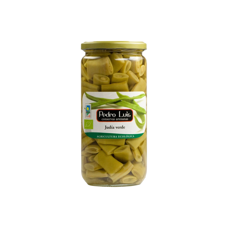 Judia verde al natural 720ml ecológica