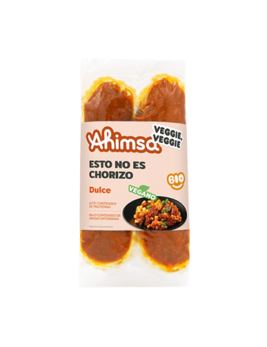 Chorizo dulce vegano 230g...