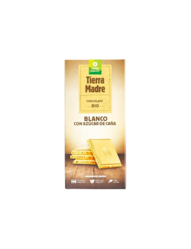 Chocolate blanco con azúcar...