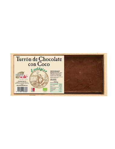 Chocolate nougat with...