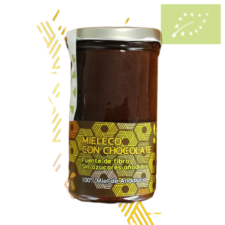 Miel con chocolate 350g Ecológica