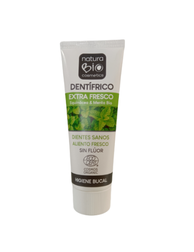 Extra fresh mint toothpaste...
