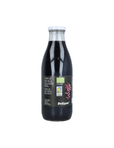 Zumo de uva roja 1l Ecológico