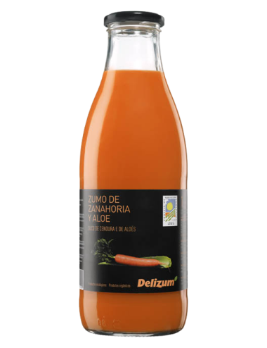 Carrot juice with aloe...