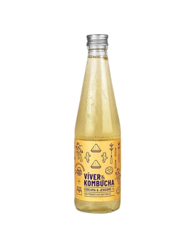 Kombucha Jengibre y Cúrcuma...