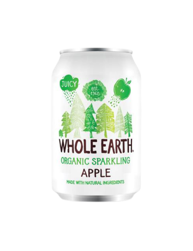 Organic apple soft drink...