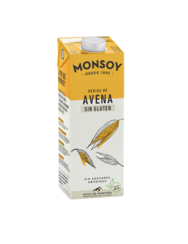 Bebida avena sin gluten 1l...