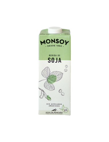 Bebida soja natural 1l...