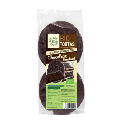 Tortitas arroz chocolate dark 100g Ecológicas 