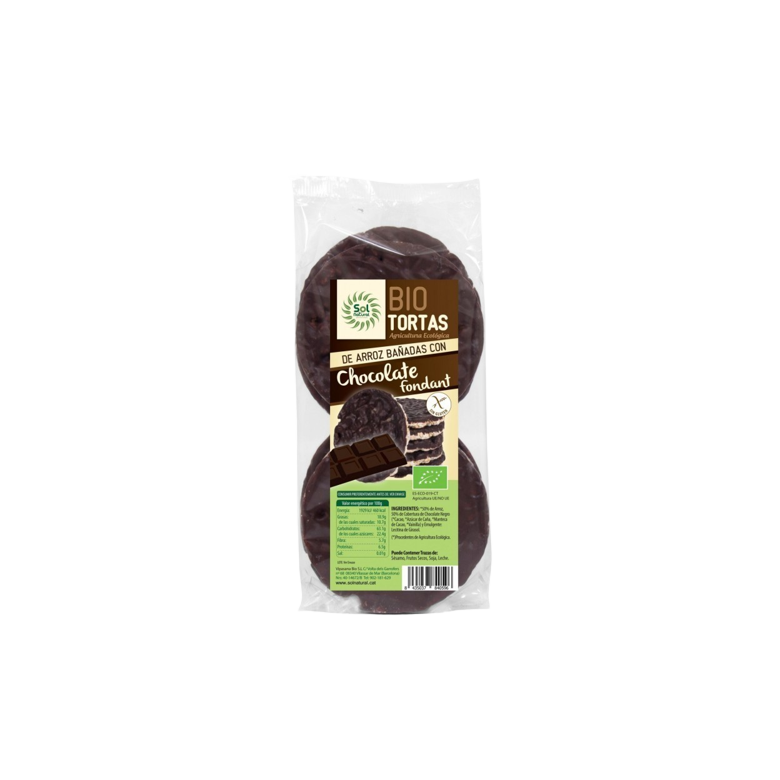 Tortitas arroz chocolate dark 100g Ecológicas 
