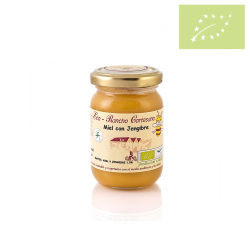 Miel con jengibre 250g Ecológico