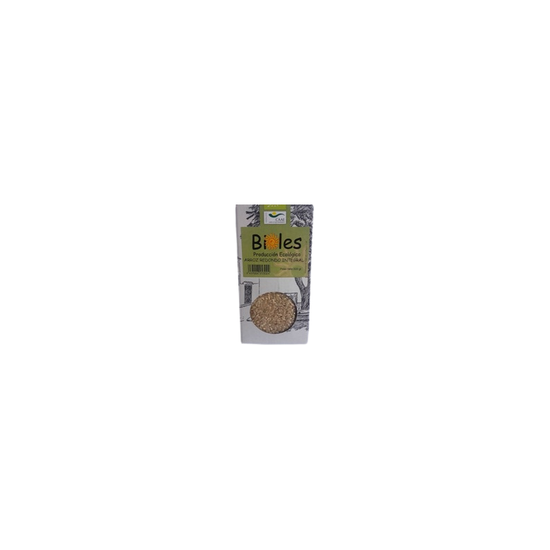 Arroz redondo integral 500g Ecológico