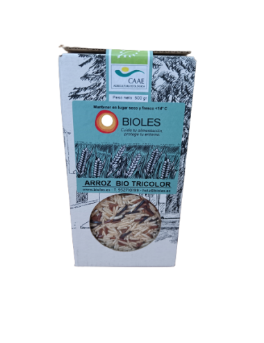 Arroz tres colores 500g...
