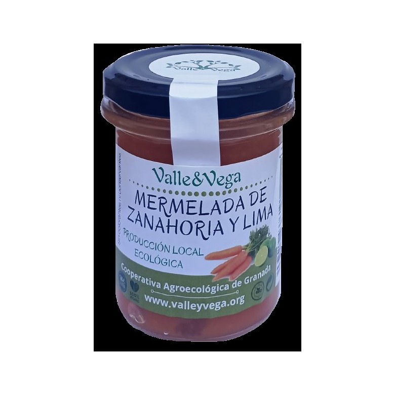 Organic carrot and lime marmalade. Valley and Vega