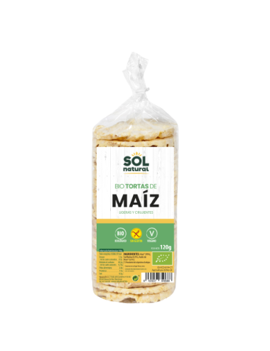 Organic unsalted corn pancakes
