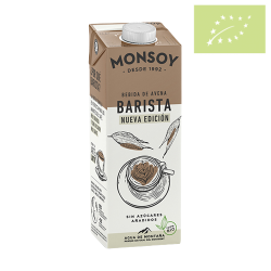 Bebida de avena sin gluten 1l Monsoy Ecológico