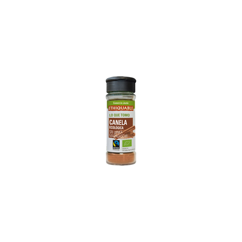Canela molida bote cristal 40g Ecológica