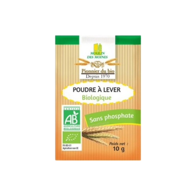 Organic baking powder 8x10g
