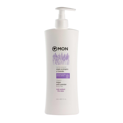 Organic Argan and Lavender Body Milk 500ml