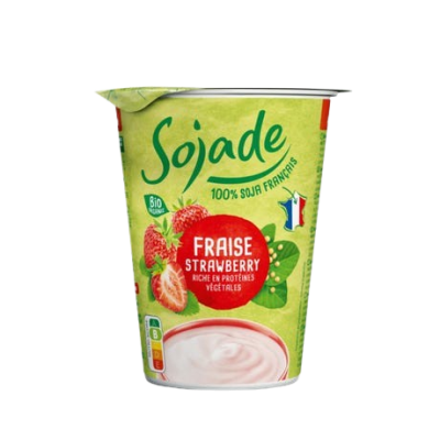 Postre soja fresa 400g Ecológico  