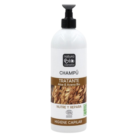 Champú Tratante Aloe Vera y Avena 740ml Naturabio