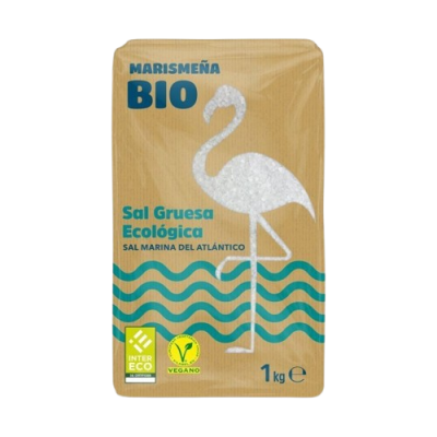 Coarse sea salt Marismeña 1kg Organic