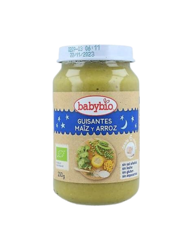 Tarrito Guisantes, maíz y...