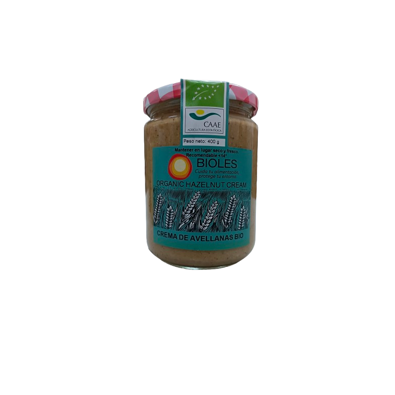 Crema de avellanas 400g Ecológica