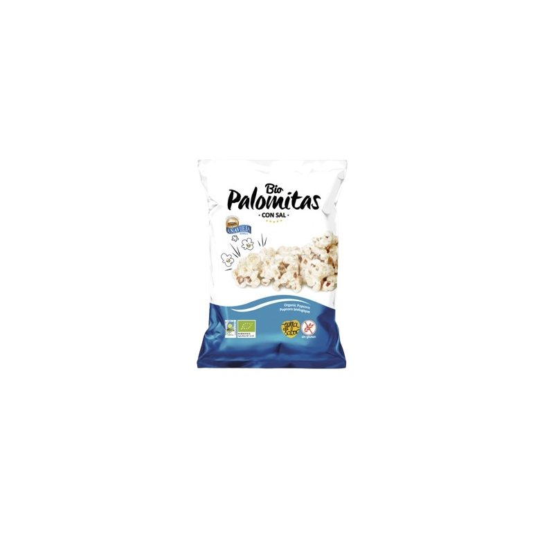 Salted Popcorn 50g organic