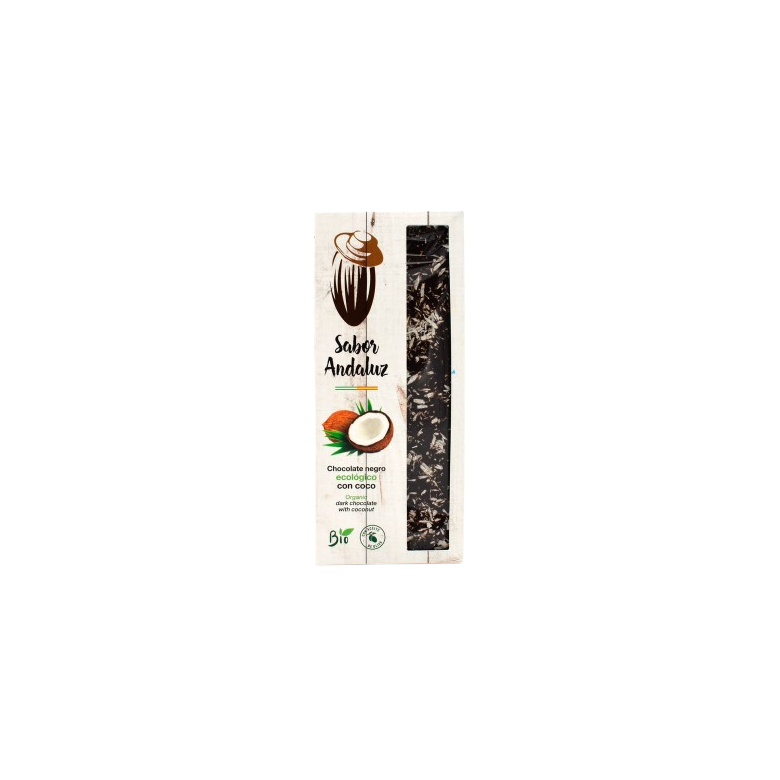 dark chocolate with coconut Organic 100g