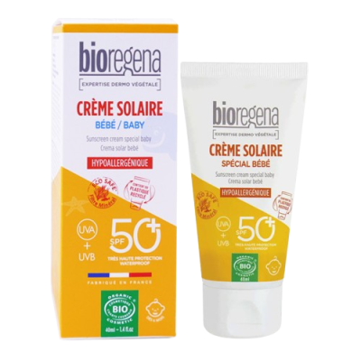 Protector solar infantil 50SFP 40ml BIOREGENA Ecológico